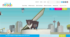 Desktop Screenshot of calgaryreads.com
